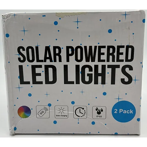 TOPINCN Solar powered LED lights Napenergiával működő LED-es lámpa